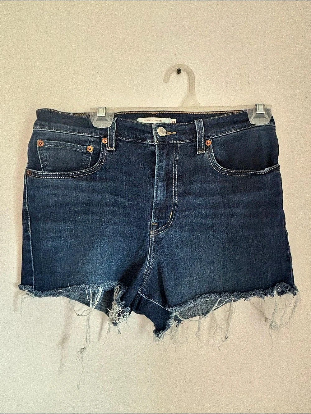 Levi's 501 Original Fit High-Rise Shorts Women's Denim Jean Shorts in Blue